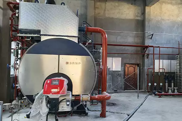 gas boiler heating system