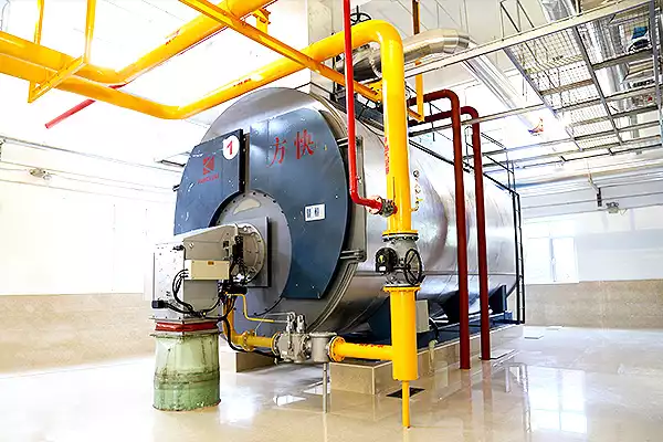 Kazakhstan 1-ton Combi Oil Steam Boiler