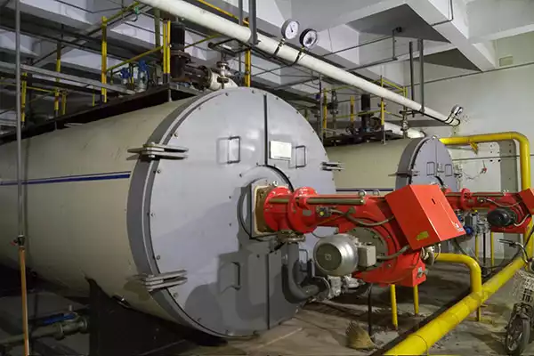 gas boiler operating